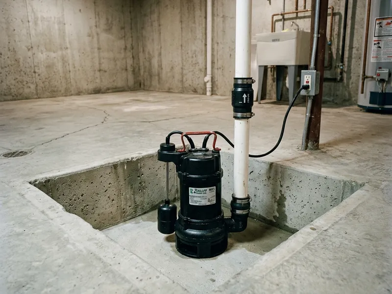 Sump Pump Installation Plumber in Bendon, MI